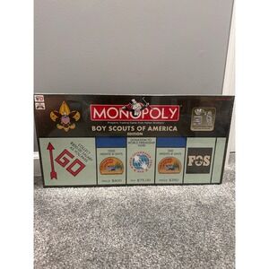 Monopoly Boy Scouts of America Edition Board Game New Sealed USAopoly 2004 BSA